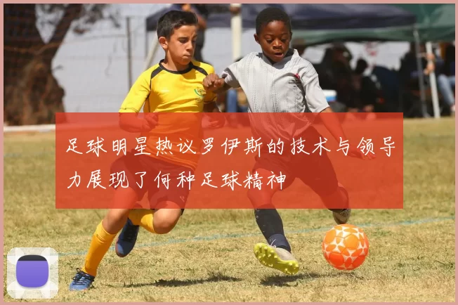 足球明星热议罗伊斯的技术与领导力展现了何种足球精神